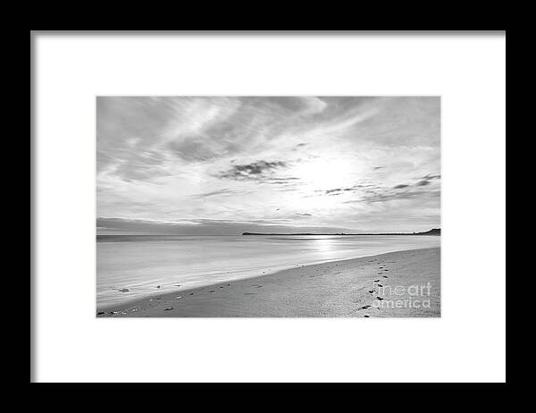Beach Framed Print featuring the photograph Time Stood Still by Linda Lees