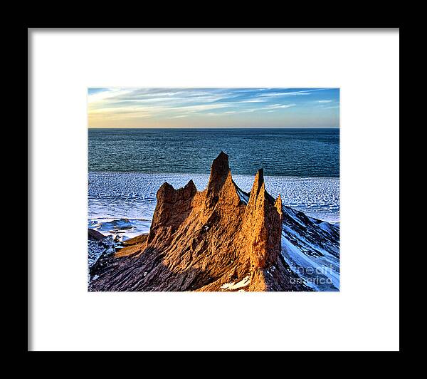 Bluffs Framed Print featuring the photograph Timeless Spires by Rod Best