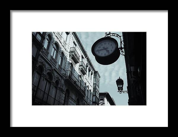 Clock Framed Print featuring the photograph Timeless by HweeYen Ong