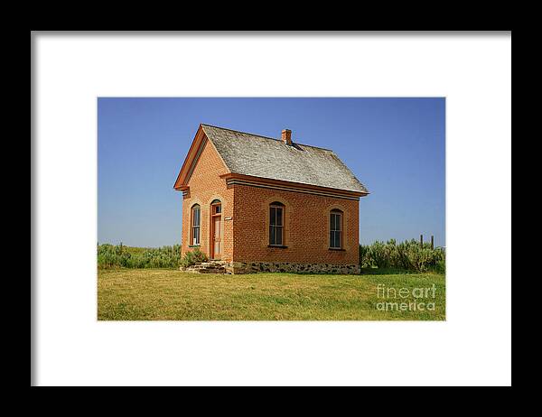 Chesterfield Framed Print featuring the photograph Tithing House by Roxie Crouch