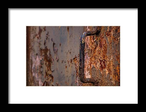 Adult Framed Print featuring the photograph TN State Penitentiary Yard Gate by Brett Engle