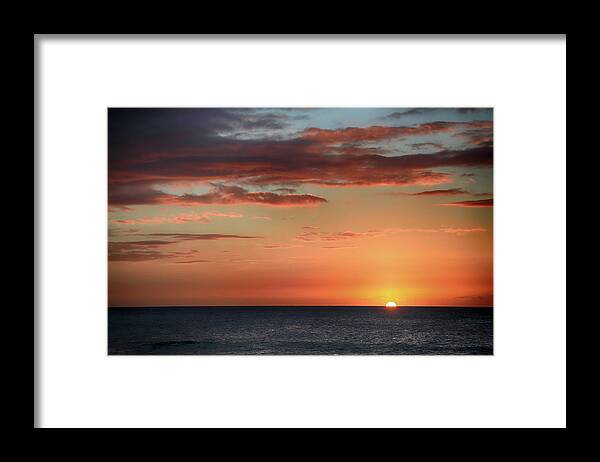 Big Island Framed Print featuring the photograph To End My Day With You by Laurie Search
