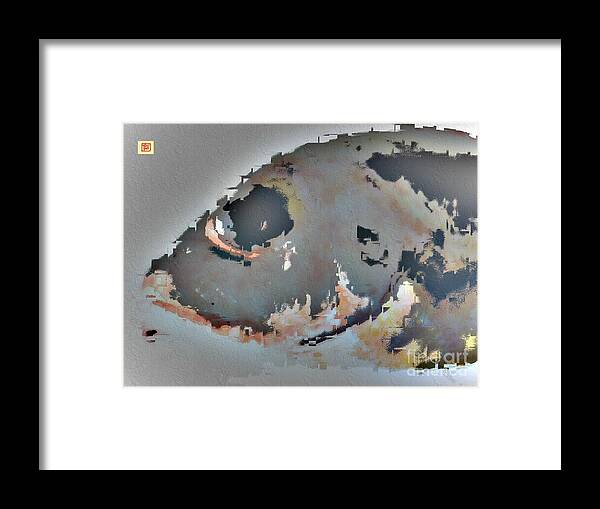 Fish Framed Print featuring the photograph Toau Abstract by Dorlea Ho