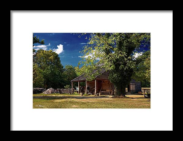 Barn Framed Print featuring the photograph Tobacco Barn by Christopher Holmes