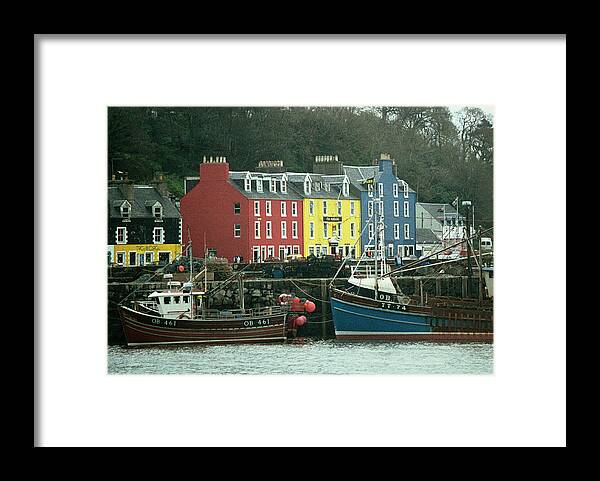 Tobermory Framed Print featuring the photograph Tobermory I by Kenneth Campbell