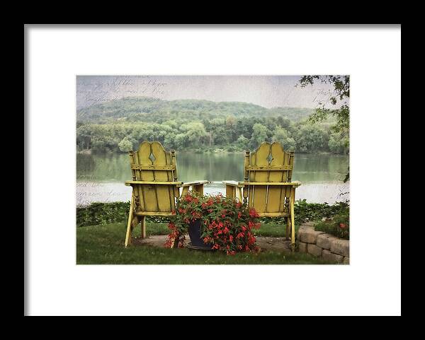 Together Framed Print featuring the photograph Together by Dark Whimsy