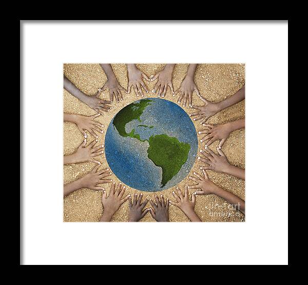 World Framed Print featuring the photograph Together by Tim Gainey