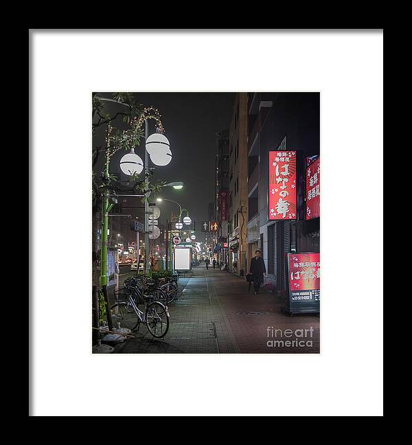 People Framed Print featuring the photograph Tokyo Streets, Asakusa, Japan by Perry Rodriguez