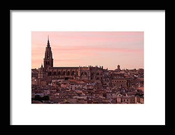 Toledo Framed Print featuring the photograph Toledo Cathedral by Stephen Taylor