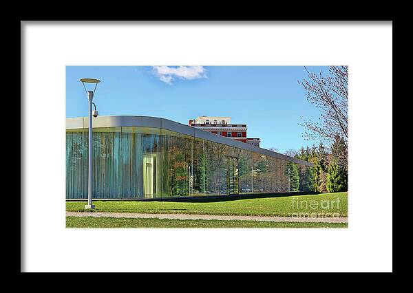 Toledo Museum Of Art Framed Print featuring the photograph Toledo Museum of Art Glass Pavillion 0202 by Jack Schultz