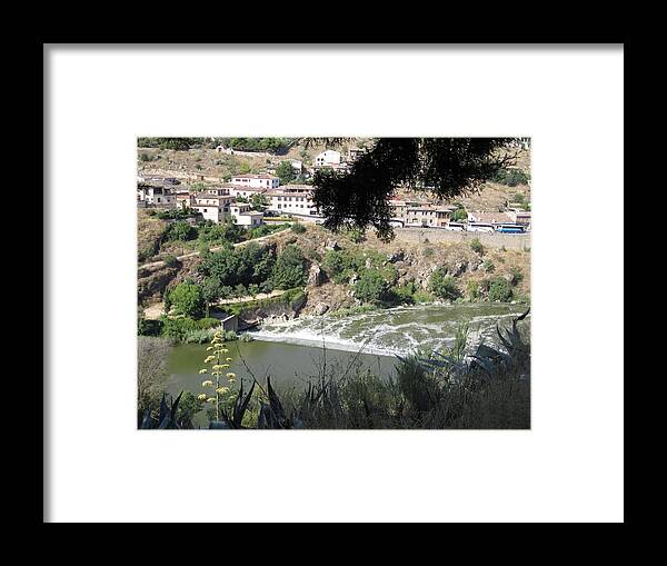 Toledo Framed Print featuring the photograph Toledo Tour Bus Line Up by John Shiron