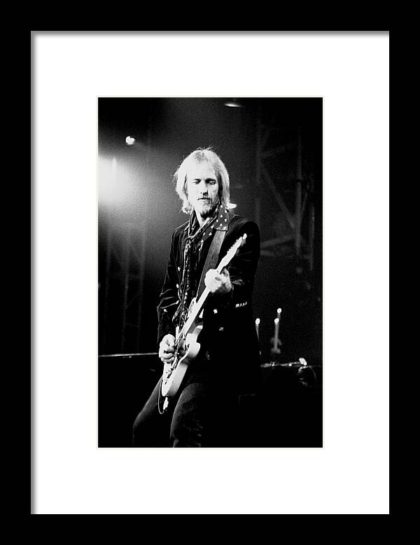 Tom Petty Framed Print featuring the photograph Tom Petty by Wayne Doyle