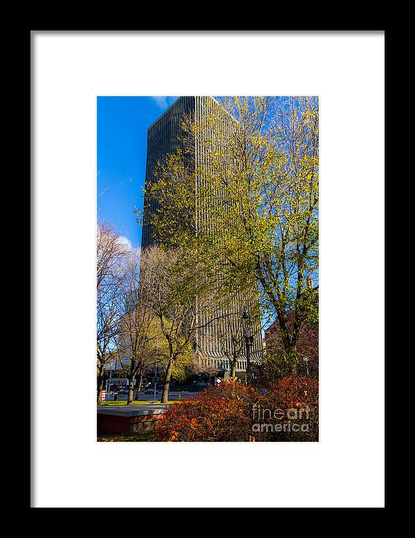 Toner Framed Print featuring the photograph Toner Tower by William Norton