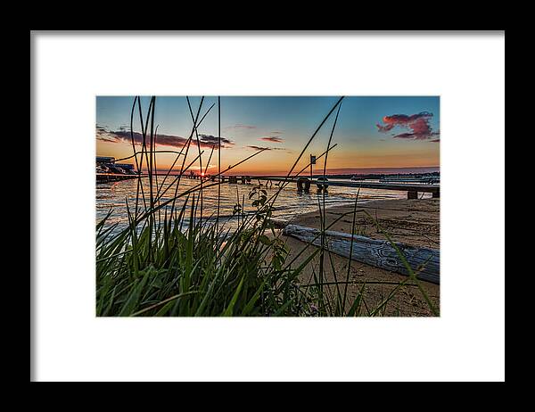 Sunset Framed Print featuring the photograph Tonights sunset by Joe Holley