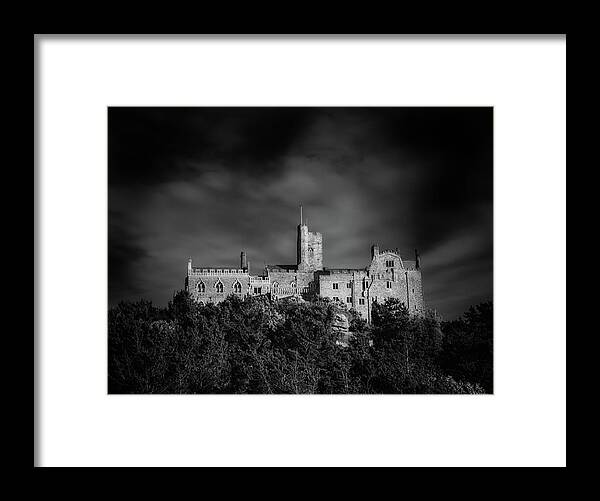 Cornwall Framed Print featuring the photograph Top of St Michaels Mount by Martin Newman