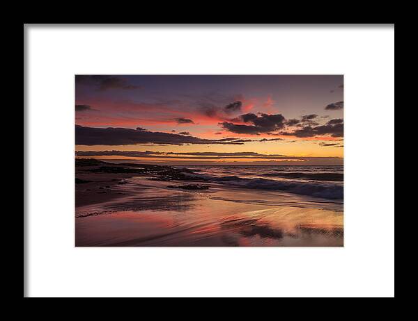 Red Framed Print featuring the photograph Touch Of Red by Robert Caddy