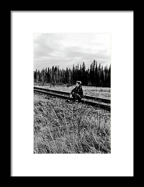 Boy Framed Print featuring the photograph Tough Times by Tara Lynn