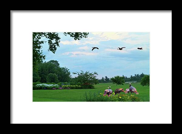 Scenic New England Framed Print featuring the photograph Touring New England by Mike Breau