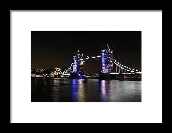 Architecture Framed Print featuring the photograph Tower Bridge #2 by Chris Smith