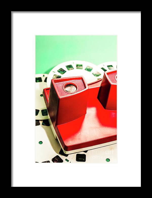 1970 Framed Print featuring the photograph Toy photo film viewer by Jorgo Photography