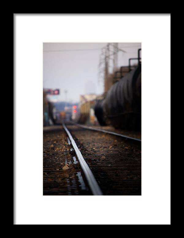 Blumwurks Framed Print featuring the photograph Track Life by Matthew Blum