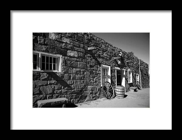 Hubble Framed Print featuring the photograph Trading Post by Timothy Johnson