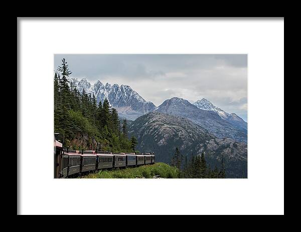 Skagway Framed Print featuring the photograph Train to nowhere by David Kirby