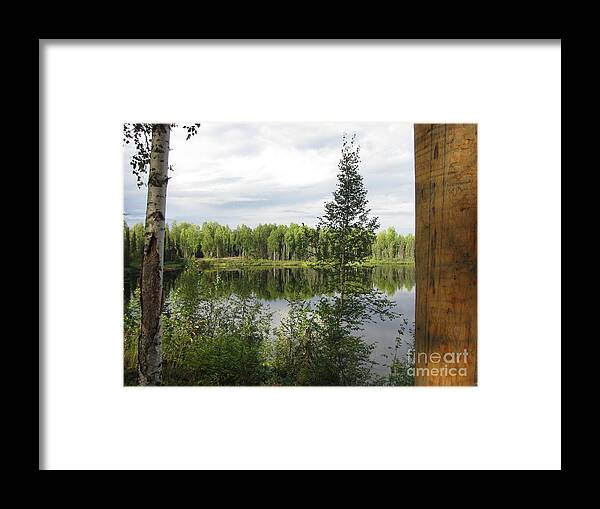 Lake Framed Print featuring the photograph Tranquil Lake by Anthony Trillo