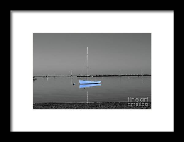 Boat Framed Print featuring the photograph Tranquil Waters by Sebastian Mathews Szewczyk