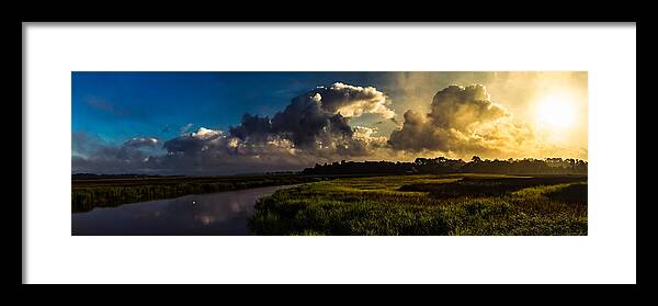 Landscape Framed Print featuring the photograph Transitions by Chris Bordeleau