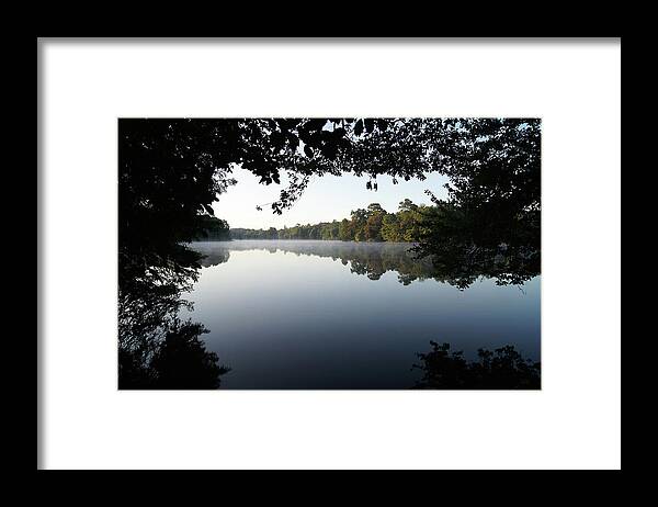 Trap Framed Print featuring the photograph Trap Pond Morning #14 by Raymond Magnani