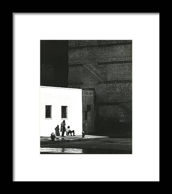 Erik Framed Print featuring the photograph Trapped 1965 by Erik Falkensteen
