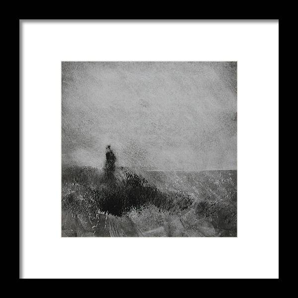 Traveler Framed Print featuring the painting Traveller #1 by David Ladmore