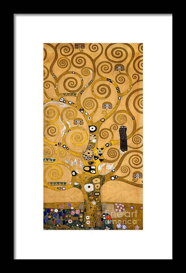Klimt Framed Print featuring the painting Tree of Life by Gustav Klimt