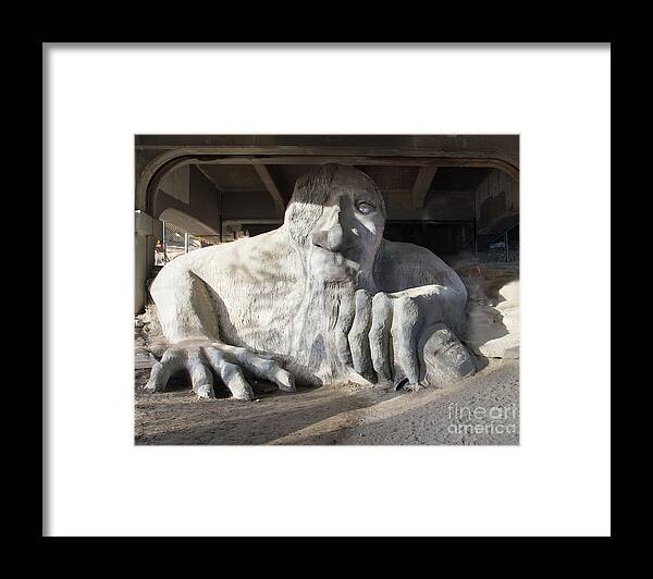 Troll Framed Print featuring the photograph Troll by Jim Hatch