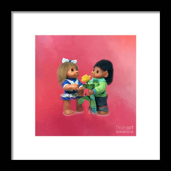 Troll Framed Print featuring the photograph Troll Love by Renee Trenholm