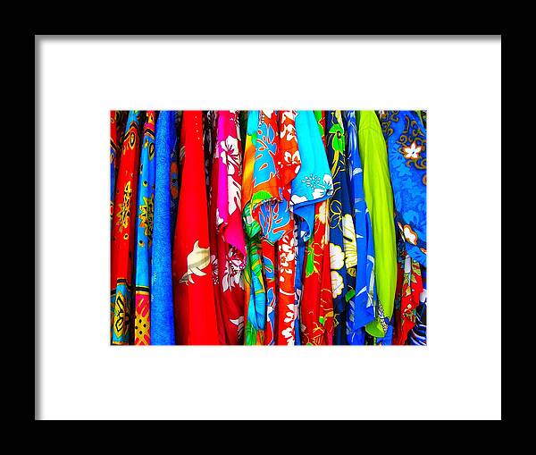 Colorful Framed Print featuring the photograph Tropical Colors by Clifton Facey