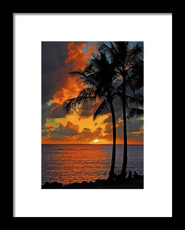 Paradise Framed Print featuring the photograph Tropical Nights by Lynn Bauer
