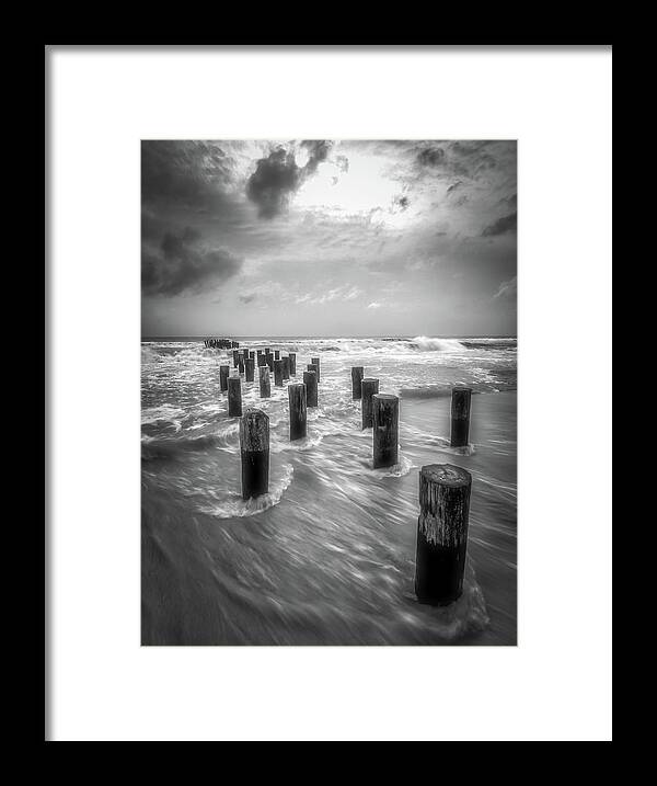 Naples Beach Framed Print featuring the photograph Tropical Wave by Bill Martin