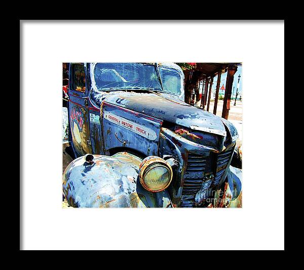 Truck Framed Print featuring the photograph Truckin by Debbi Granruth