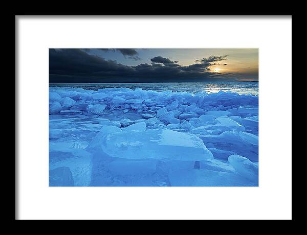 Weather Framed Print featuring the photograph True Blue by Doug Gibbons