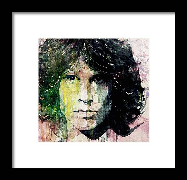 Rock And Roll Framed Print featuring the painting True To His Self by Paul Lovering