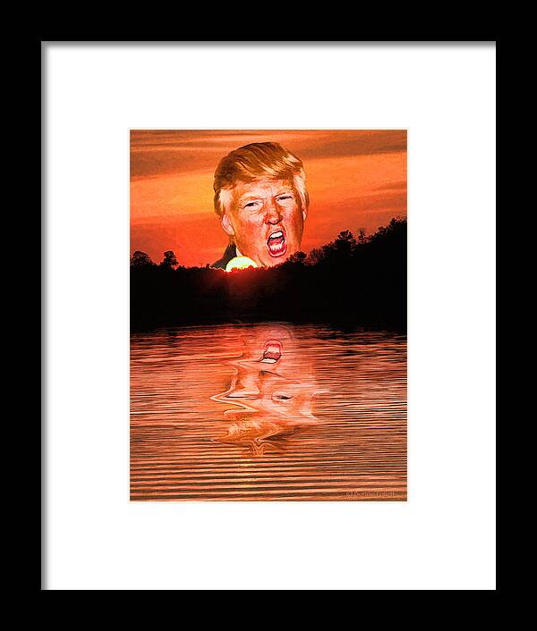 Trumpset 3 Framed Print featuring the photograph Trumpset 3 by Bonnie Follett