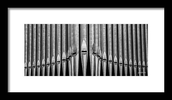 Pipes Framed Print featuring the photograph Tubes by Steven Milner