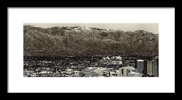 Tucson Framed Print featuring the photograph Tucson by Elaine Malott