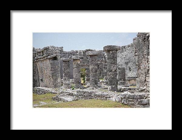 Culture Framed Print featuring the photograph Tulum 6 by Laurie Perry