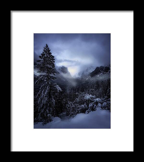 Winter Framed Print featuring the photograph Tunnel Vision by Nicki Frates