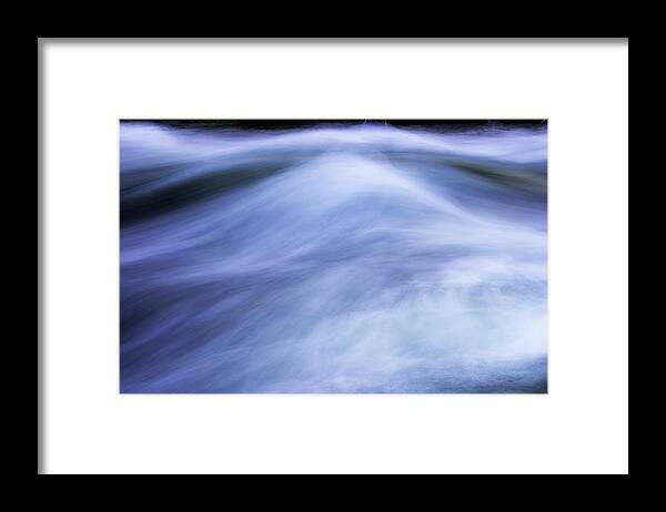 Water Framed Print featuring the photograph Turbulence 3 by Mike Eingle