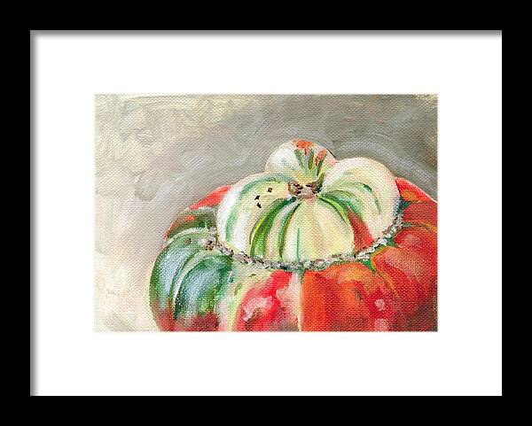 Still-life Framed Print featuring the painting Turks Turban by Sarah Lynch