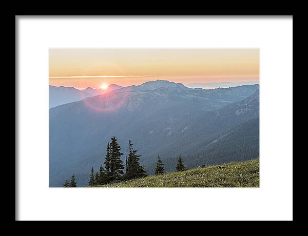 Art Framed Print featuring the photograph Twilight is Coming by Jon Glaser